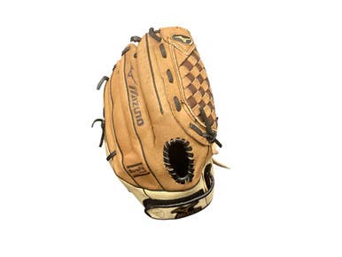 Used Mizuno MMX 116P BB/SB Glove RH Throw Brown 11 1/2" 11846-S000104593