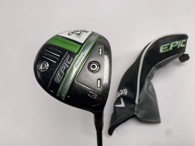 Callaway EPIC Max 3 Fairway Wood 15* HZRDUS Smoke iM10 5.5 60g Regular RH HC