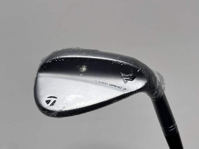 TaylorMade Milled Grind 3 Raw Chrome Wedge 56* 12 SB DG S200 Stiff RH NEW