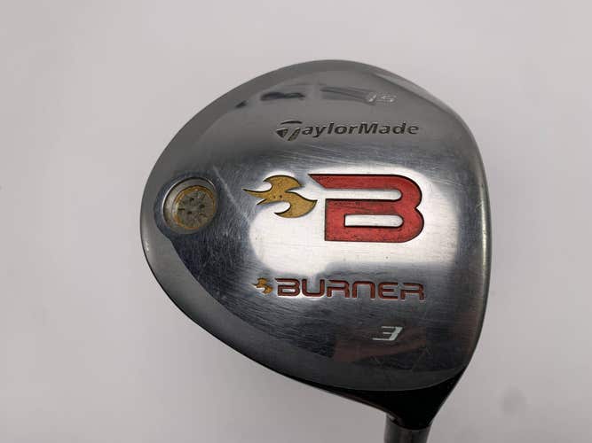 TaylorMade Burner 2008 3 Fairway Wood 15* REAX 49g Regular Graphite Mens RH
