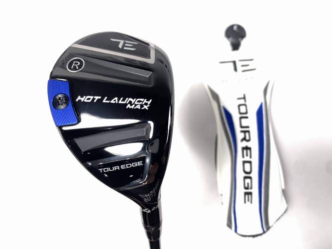 Tour Edge Hot Launch Max 4 Hybrid 22* Aldila Ascent Blue 55R 55g Regular RH HC