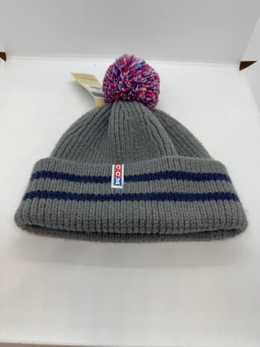 Gray Adult Unisex One Size Fits All CCM Hat (New)