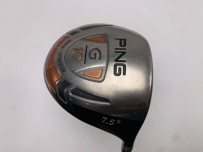 Ping G10 Driver 7.5* Mitsubishi Rayon Diamana S63 g35t 63g Stiff RH