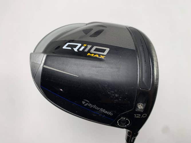 TaylorMade Qi10 MAX Driver 12* Fujikura Speeder NX 50g Senior Graphite Mens RH