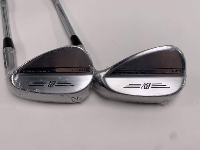 Titleist Vokey SM10 Tour Chrome Wedge Set 52* 8 | 56* 14 SM10 Wedge RH