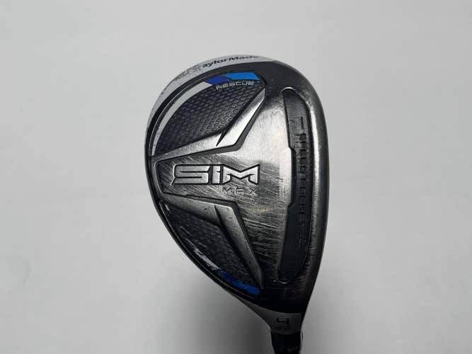 TaylorMade SIM MAX 4 Hybrid 22* Fujikura Ventus Blue 6R Regular RH