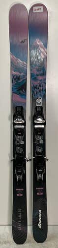 2026 Women's Nordica 161cm Santa Ana 92 Demo Skis With Marker Squire TCX Bindings (Used)(26DS17)