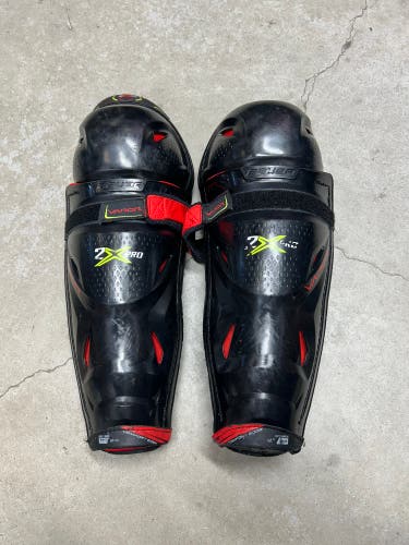 14” Bauer Vapor 2x Pro Shin Guards (New) Pro Stock
