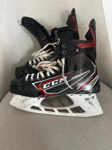2019 CCM JetSpeed FT2 Hockey Skates Regular Width Pro Stock 8 (Used)