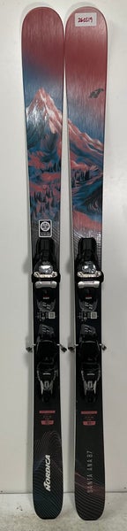 2026 Women's Nordica 161cm Santa Ana 87 Demo Skis With Marker Squire TCX Bindings (Used)(26DS19)