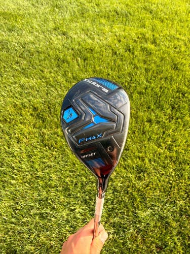 Cobra F-MAX Airspeed Offset 6 Hybrid 28 Stock 50g Regular Flex 38 +HC NICE