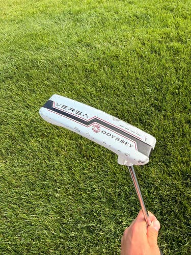 Odyssey Versa #1 White Black White Putter 34.5