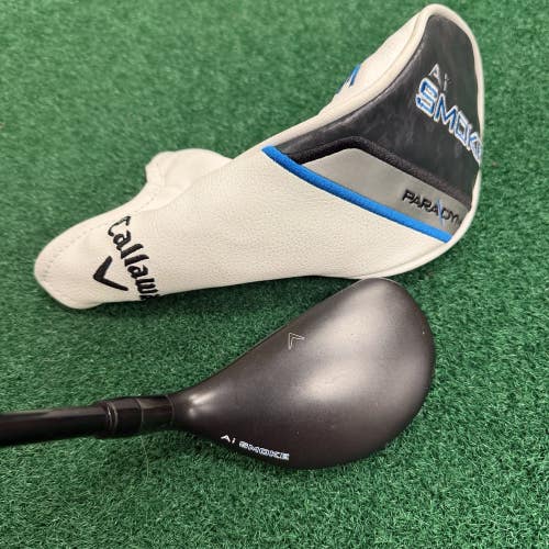 Callaway Paradym Ai SMOKE Max Fast 24 5 Hybrid MRH Tensei Blue Senior Flex w/HC