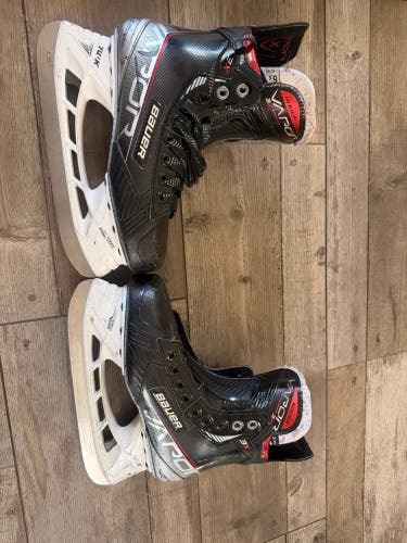 Black/Gray 2021 Bauer Vapor 3X Hockey Skates Narrow Width Size 5.5 (Used)
