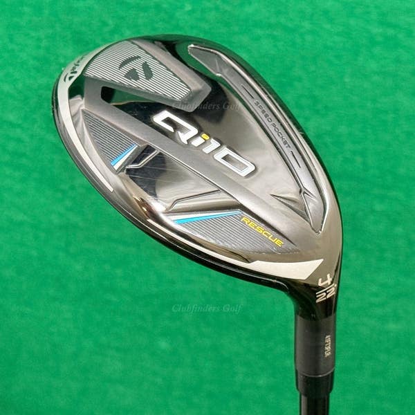 TaylorMade Qi10 Rescue 22 4 Hybrid Ventus TR Blue HB 6-R Graphite
