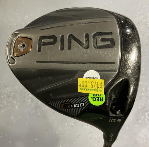 Ping G400 10.5° Driver 45.5" ALTA CB 55 Regular Flex Graphite Shaft MRH USED