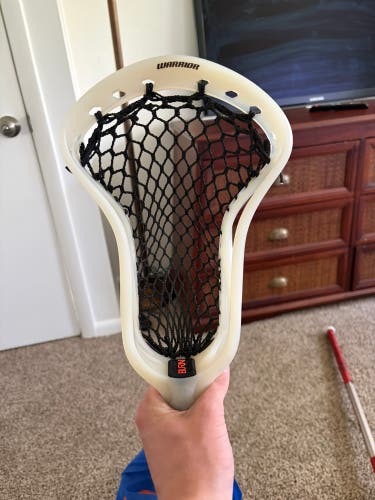 New Warrior Burn FO Recovery Fresh Stringing Head Strung with Stringking 4s Mesh