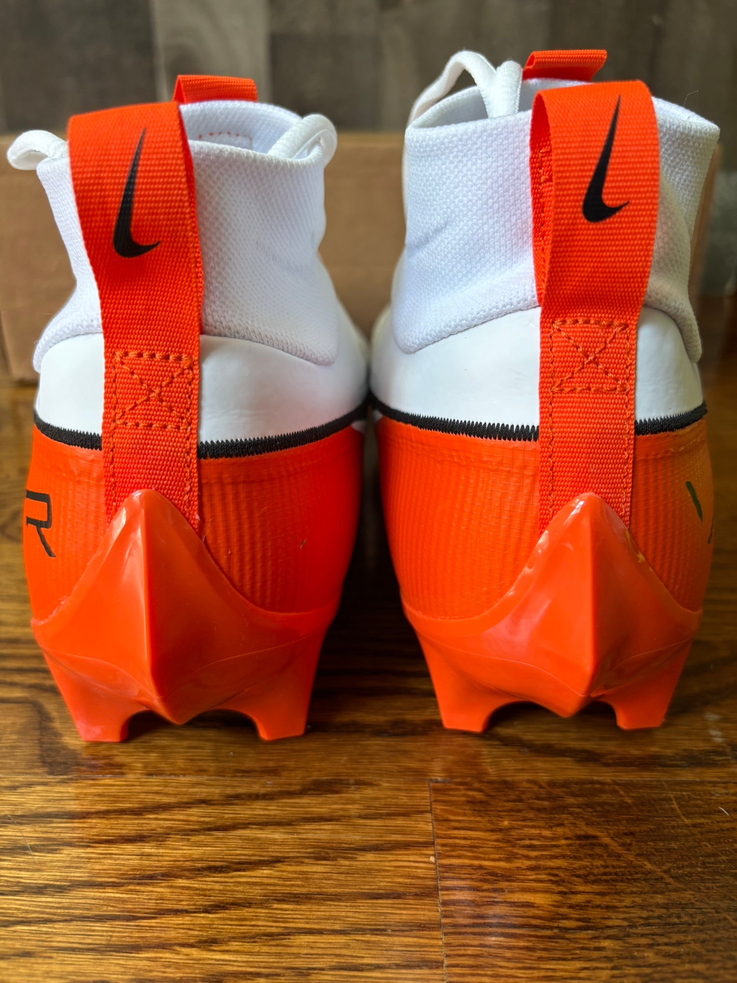 Nike Vapor Edge Pro 360 2 TB Promo Orange Football Cleats 