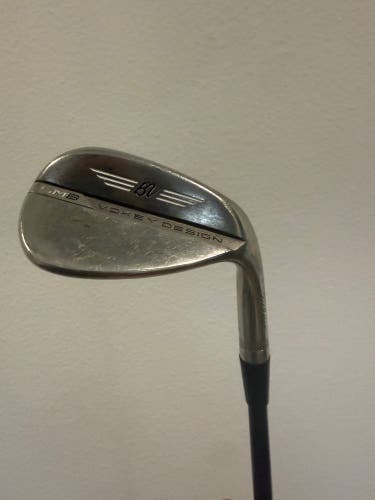 Titleist Vokey SM8 Tour Chrome Wedge – 54.14F – Tour Issue X100 Onyx Black