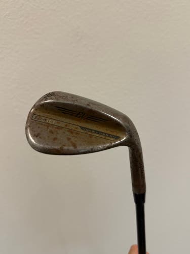 Titleist Vokey SM10 Raw Wedge – 58.08M – Tour Issue S400 Onyx Black