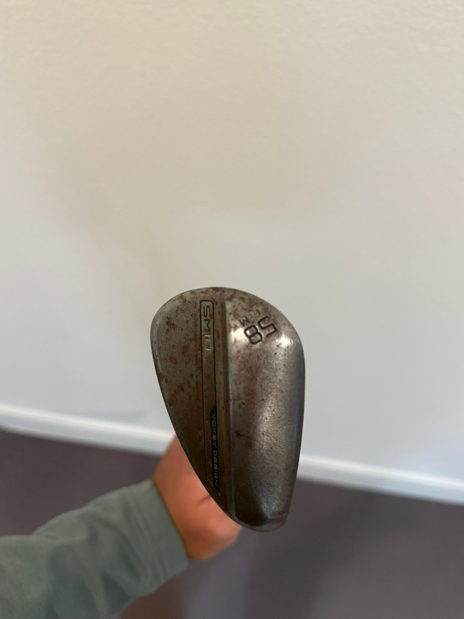 Titleist Vokey SM10 Raw Wedge – 58.08M – Tour Issue S400 Onyx