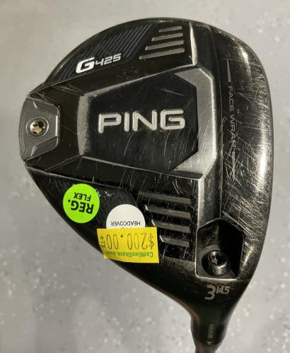 Ping G425 14.5 #3 Fairway Wood 42.5" ALTA CB 65 Regular Flex Graphite MRH USED