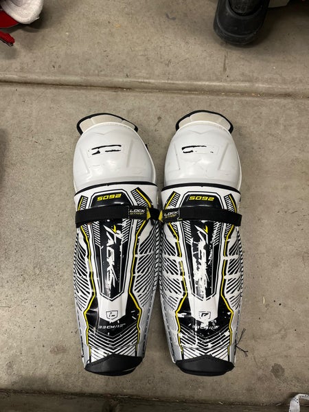 Senior CCM Tacks 5092 13" Shin Pads (Used)