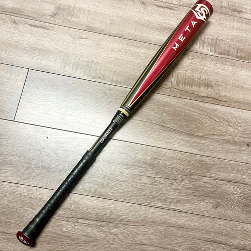 NEW 2025 Meta 34" - 31 oz Louisville Slugger (-3) BBCOR Composite Bat / High School / College