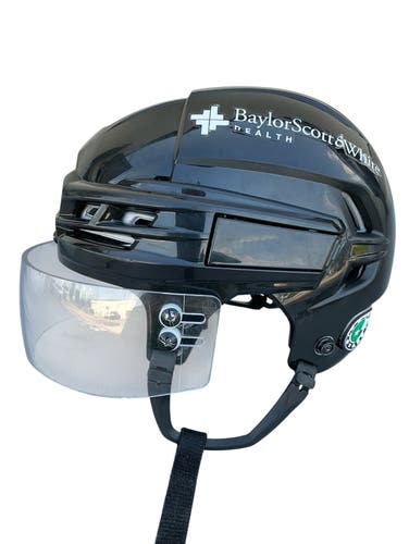 CCM Tacks 910 Pro Stock Hockey Helmet Visor Combo Small Black Stars (Used) 8250