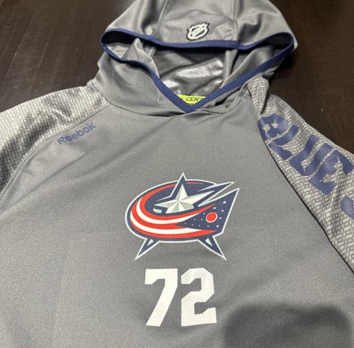 NHL Team Issued Hoodie | #72 Sergei Bobrovsky—Columbus Blue Jackets