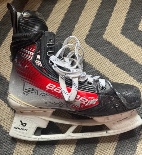 Red 2023 Bauer Vapor Hyperlite 2 Hockey Skates Size 6.5 (Used)