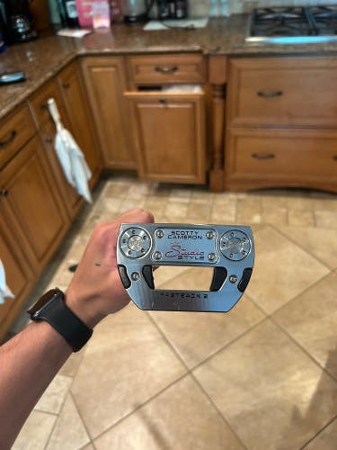 Men's 2025 Scotty Cameron Titleist Scotty Cameron 2025 Studio Style Fastback Mallet Left Hand Putter
