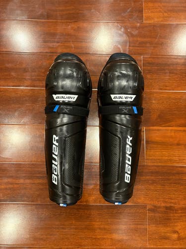 Senior Bauer X 15" Shin Pads (Used)