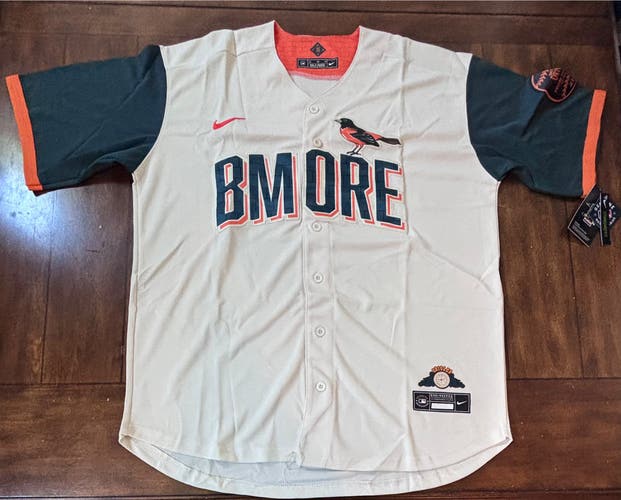 Baltimore Orioles City Connect Jersey 2026 Adult XL NWT