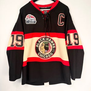 Chicago Blackhawks 2009 Winter Classic Jonathan Toews Jersey Size 50