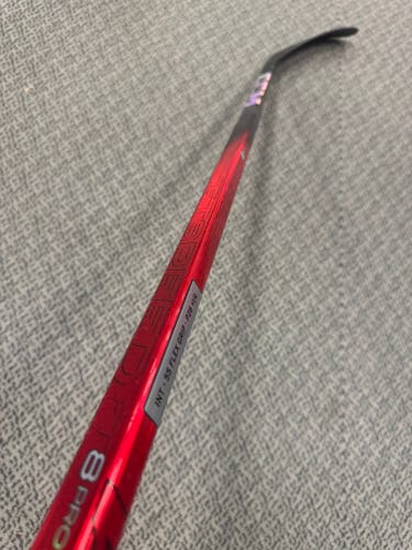 Intermediate Red CCM JetSpeed FT8 Pro Left Hand Hockey Stick P28+1/4 55 Flex (New)