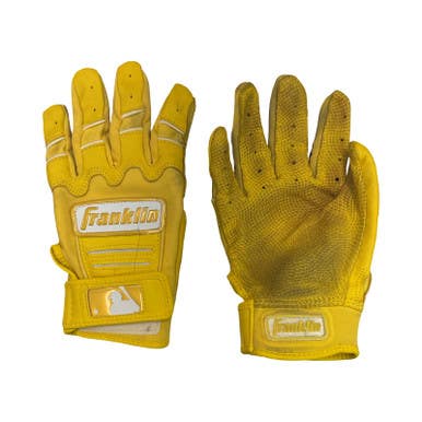 Franklin BB/SB Batting Gloves Yellow SM 11859-S000030913