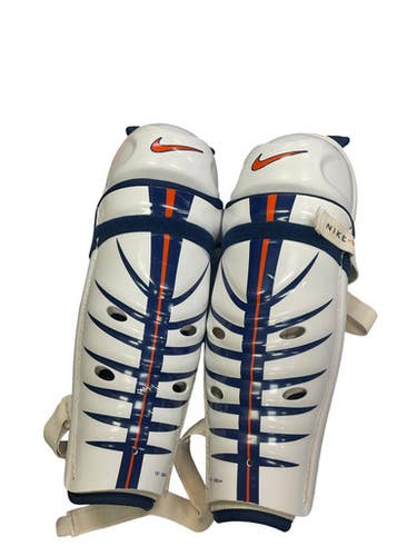 Used Nike V7 Senior Shin Guards White 15" 11859-S000030902