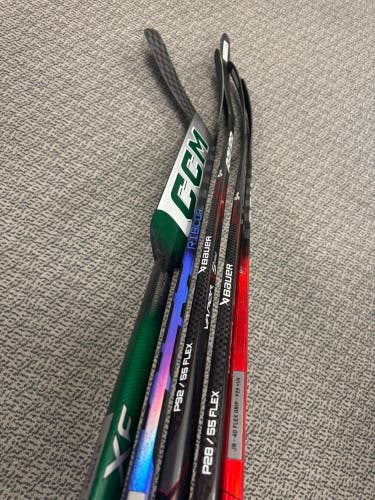 5-Pack Right Handed Hockey Stick P29+1/4 55 Flex (New)