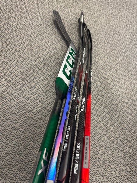 5-Pack Right Handed Hockey Stick P29+1/4 55 Flex (New)