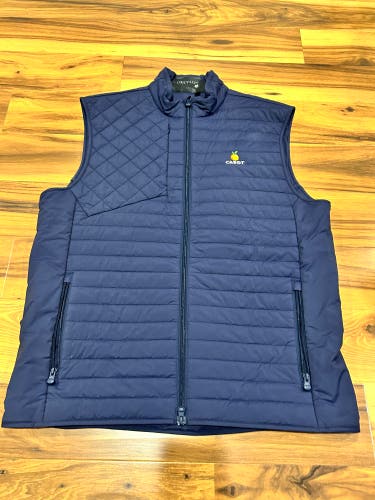 Greyson Men's Golf Vest Cabot Logo