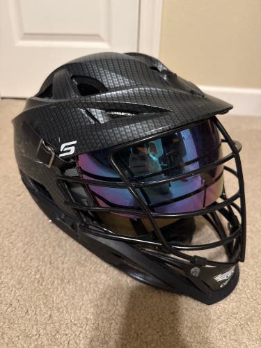 Carbon Fiber Cascade S with Purple Visor