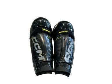 Used CCM XF PRO Senior Shin Guards Black 14" 11873-S000239507