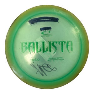 Used Latitude 64 BALLISTA Disc Golf Driver Green 175g 11450-S000519391