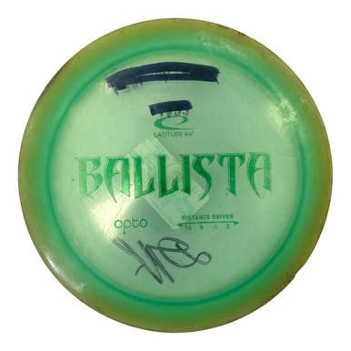 Used Latitude 64 BALLISTA Disc Golf Driver Green 175g 11450-S000519391