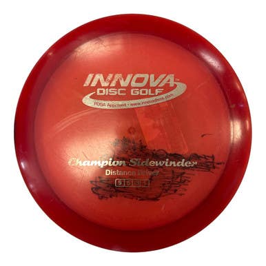 Used Innova SIDEWINDER Disc Golf Driver Red 169g 11450-S000519382