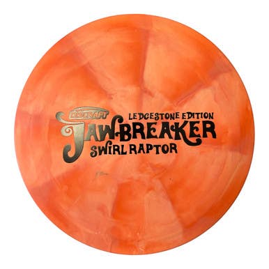 Used Discraft JAWBREAKER RAPTOR Disc Golf Driver Orange 176g 11450-S000518626