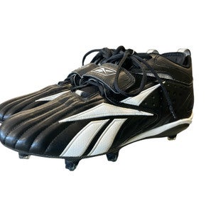 Used Reebok Adult FB Cleats Black Senior 11 11450-S000520589