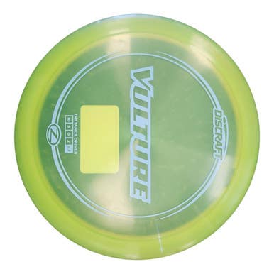 Used Discraft Z VULTURE Disc Golf Driver Optic Yellow 175g 11450-S000520289
