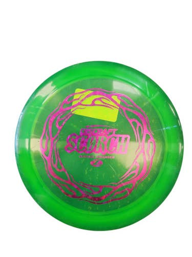 Used Discraft SCORCH Disc Golf Driver Green 175g 11450-S000520451